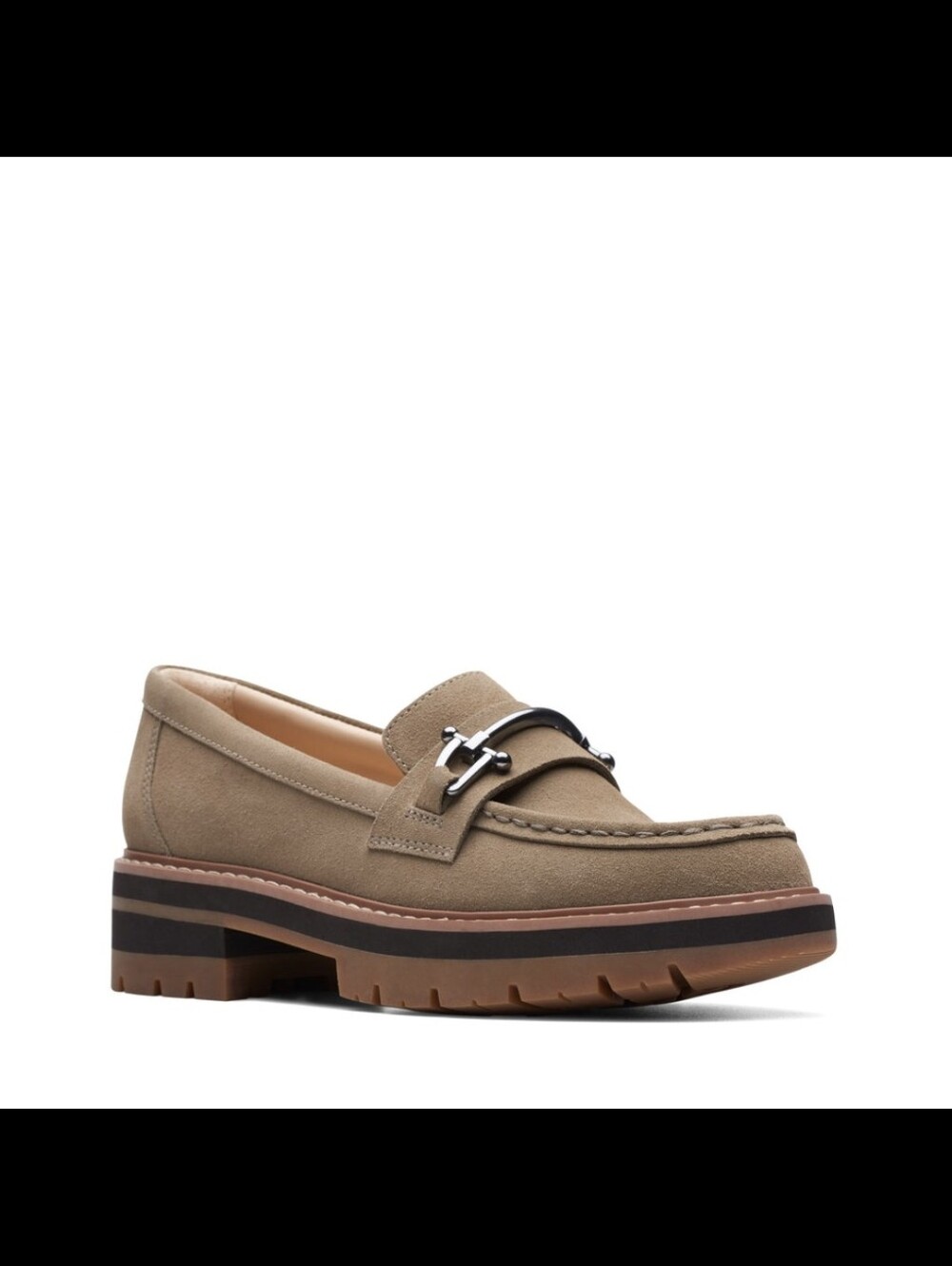NEW Clarks Orianna Bit In Dark Sand